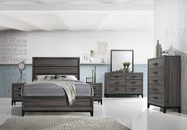 Shop wayfair for all the best grey wood bedroom sets. Asheville 2 Drawer Modern Nightstand Bedside Table Gray Wood Pilaster Designs