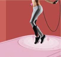 Custom Logo Eco Friendly TPE Cross Rope Mat and Jump Rope ...