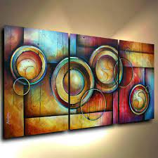 Abstract Art Original Painting Modern Contemporary Decor Mix Lang Cert Unique Abstract Contemporary Paintings Abstract Art Painting Modern Art Abstract