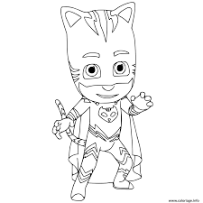 Coloriage Pyjamasque Yoyo A Imprimer