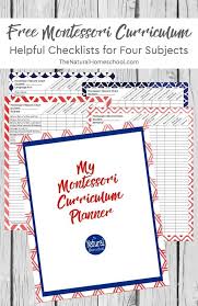 Montessori At Home Comprehensive Planners Bundle 70 Pages The Natural Homeschool Curriculum Planner Montessori Lesson Plans Montessori Lessons