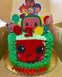Cocomelon birthday party supplies,125pcs birthday party decorations include happy birthday banner,tablecover,plates,knives,spoons,forks,cake toppers,cupcake toppers,chocolate stickers,latex balloons. Facebook