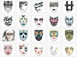 Mac Halloween Face Charts Halloween Makeup Halloween