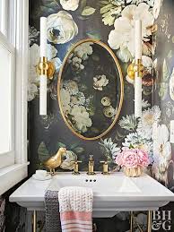 Get Wallpaper In Your Bath This Weekend Decor Home Decor Bathroom Wallpaper
