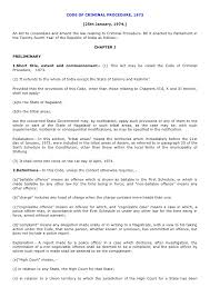Trial of offences under penal code and other written laws part ii powers of courtspart ii powers of. Indian Criminal Procedure Code