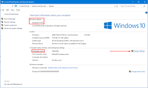 Video guide on how to check computer name in windows 10 tip: How To Find The Os Version And Change Computer Name In Windows 10 And Mac Alexander S Blog
