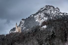 The alp's bavarian fairy tale castle. Neuschwanstein Castle Bavaria Germany Castle Mountain Forest Winter Wallpaper 5000x3337 620540 Wallpaperup