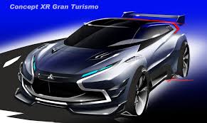 Mitsubishi Concept Xr Phev Evolution Vision Gran Turismo 29 Photos Video Carscoops Concept Cars Concept Car Design Futuristic Cars