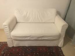 Mit richtige welcher häufigkeit wird das www.ikea schlafsofa aller. Ikea Hagalund 2er Sitzsofa Schlafsofa Guter Zustand Weiss Eur 45 00 Picclick De