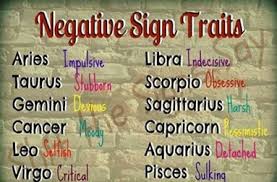 Cancer traits explained by resident astrologists the saturn sisters. Your Horoscope Is Sometime Negative See Your Negative Sign Traits Astrology Astrology