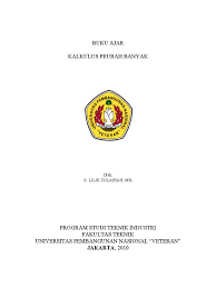 Momen dan pusat masa integral 1 variabel. Kalkulus Peubah Banyak Siswapelajar Com
