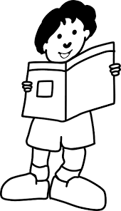Black And White Children Reading Books Clip Art Kid Reading Book Clipart Kids Reading Books Kids Reading Mario Characters