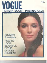 Buy Vogue Pattern Book International June/july 1969 Womens Sewing Patterns  Online in India