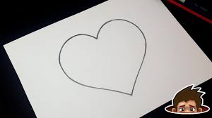Gift for mom and sons. How To Draw A Perfect Heart Super Easy Step By Step Tutorial Youtube
