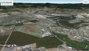 The proposal includes the construction of a new 12 kilometre bypass from south of the englands road intersection to korora hill and a 2 kilometre upgrade of the existing pacific highway between korora hill and sapphire. Pacific Highway Bypass Of Coffs Harbour