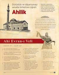 İnsanlara hem dünya için, hem de ahiret için çalışmaları gerektiğini öğütlemektedir. Durustluk Ve Dayanismayi Sanatla Birlestiren Ogreti Ahilik