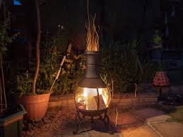 A chiminea fire pit is a miniature outdoor fireplace with a potbellied body and a narrow chimney. The 8 Best Chimineas Of 2021