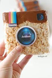 Instagram Treats With A Free Printable Via Nobiggie Net 12e Verjaardag Traktaties Kinderfeestjes