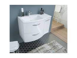 Les gammes disponibles proposent un large choix d'éléments, avec des meubles bas, des plans vasque, des colonnes et bien plus. Salle De Bain Complete Onde Meuble De Salle De Bain Simple Vasque L 90cm Blanc Brillant Vente De Sans Marque Conforama