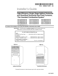 trane xt80 installation manual manualzz com