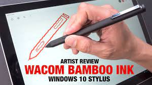 The wacom mobile studio pro line is a portable graphics tablet that allows you to draw on the go without needing a laptop. Artist Review Wacom Bamboo Ink Windows 10 Stylus Youtube