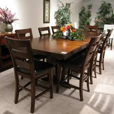 Oval dining room set by stanley furniture. Holland House 1268 1268 Tpb44108 8xcpb611 S Casual 9 Piece Counter Table And Chair Set Lucas Furniture Mattress Pub Table And Stool Sets