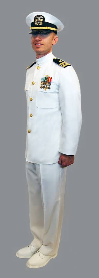 Image result for navy officer in white images"