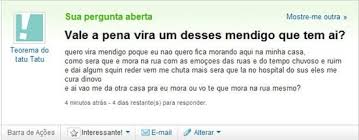 Respostas para ganhar dinheiro com blog é simples, você vai ser a então, se alguém no yahoo respostas estiver perguntando qual é o melhor celular 4g, você pode recomendar o que. Yahoo Respostas 10 Perguntas Inacreditaveis Feitas No Site Segredos Do Mundo