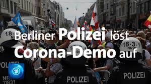 Es war ein bisschen wie love parade. Berlin Polizei Lost Corona Demo Auf Youtube