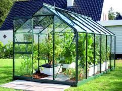 Serre Venus Laque Vert Serre Jardin Maison Verte Serre En Verre