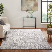 Rated 4.5 out of 5 stars. N Natori Animal Print Gray Ivory Area Rug Wayfair