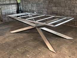 Weven industrial metal modern 2 pcs (h15.5 x w17.5) furniture legs rustic decory triangle shape table legs,heavy duty metal desk legs,dining table legs,diy cast iron bench legs,black 4.6 out of 5 stars 52 Metal Table Legs Modern Or Industrial Custom Table Base Etsy