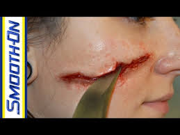 knife wound special effects makeup