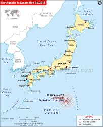 Japan Earthquakes Map Areas Affected By Earthquakes In Japan Japan Earthquake Earthquake Map Earthquake