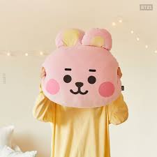 Yes We Re Open Bt21 Baby Big Head Cushion Exclusively Sold Through Line Friends Collection In 2021 Line Friends Hello Kitty Kitty