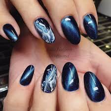 One of the tenacious trends that have painted the town with its whimsical gradient colors is the ombre nails fashion. Royal Blue Blue Cat Eye Nails Novocom Top