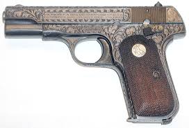 Colt 1908 Pocket Hammerless .380 ACP Military Pistol Issued to Brigadier  General Ralph A. Snavely, USAF