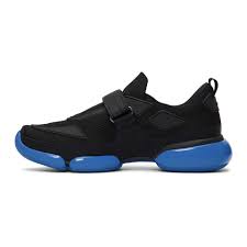 Choose your pair from online shoes and discover a world of unique, modern and personal elegance. Prada Leather Black And Blue Cloudbust Sneakers For Men Lyst