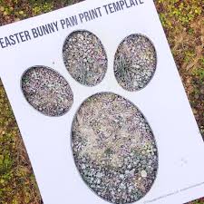 Free bunny footprints cliparts, download free clip art. Easter Bunny Paw Print Template Passion For Savings