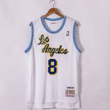 For a looser fit, we recommend ordering one size. Kobe Bryant 8 Los Angeles Lakers 1996 97 Jersey White Jerseys2021
