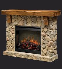 Ancient fire pits were sometimes built from the ground, in caves, or in the center of a hut or dwelling. Fieldstone Electric By Dimplex