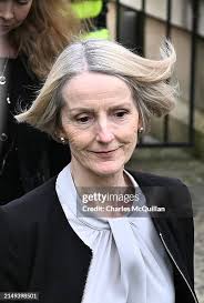 Sir Jeffrey Donaldson's wife Lady Eleanor Donaldson is pictured as... News  Photo
