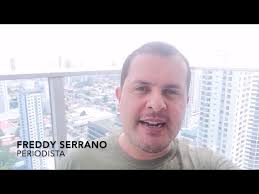 Freddy Serrano. Periodista.