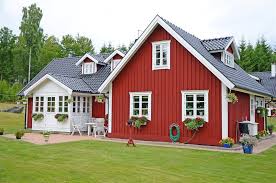 Svenska Hus Red Houses Swedish House House Styles