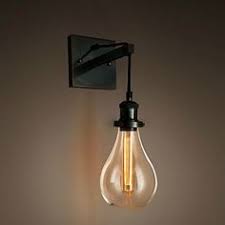 Purelume Lustre Style Industriel Tearbulb Applique Murale Design Edison Avec Coupole T18 Ampoule 40 W Amazon F Applique Murale Design Luminaire Deco Luminaire