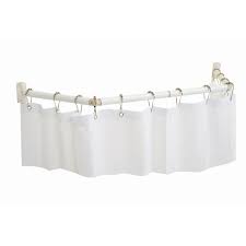 Stromberg Carlson Products Rv Extend A Shower For 35 In To 42 In Openings White Ext 3542 The Home Depot Shower Curtain Rods Shower Rod Portable Shower