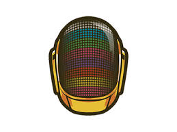 Tripping the rift gif 1314. Daft Punk Helmet Gif By Musketon On Dribbble