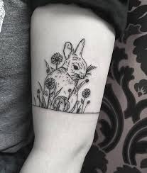 Rabbit tattoos are often used as good luck charms, totems of wealth and abundance as well as commemorations to the wearer's love of the natural world. Rabbit Bunny Tattoos Kindness Bunny Tattoos Rabbit Tattoos Unique Tattoo Designs