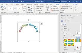 Click a style you like to select it. Two Ways To Add Gradient Or Rainbow Text Or Background Effects In Word Office Watch