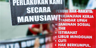 Para pekerja adalah faktor yang menggerakkan dan mengembangkan potensi sesebuah syarikat. Buruknya Jaminan Hak Pekerja Di Indonesia Serikat Pekerja Nasional
